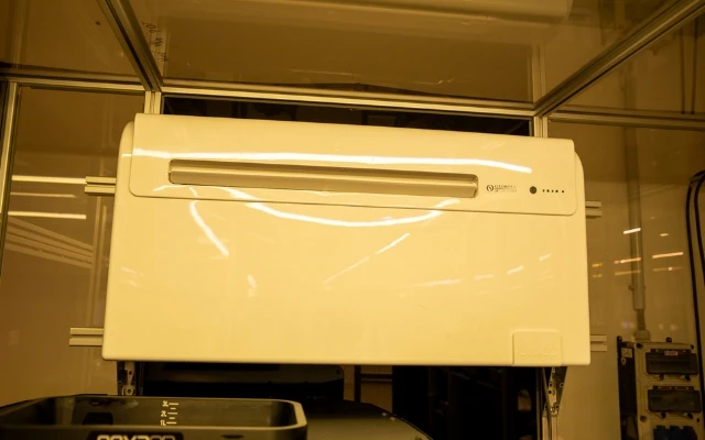 Die Klimaanlage in der Produktionszelle V1 von Additive Automation.